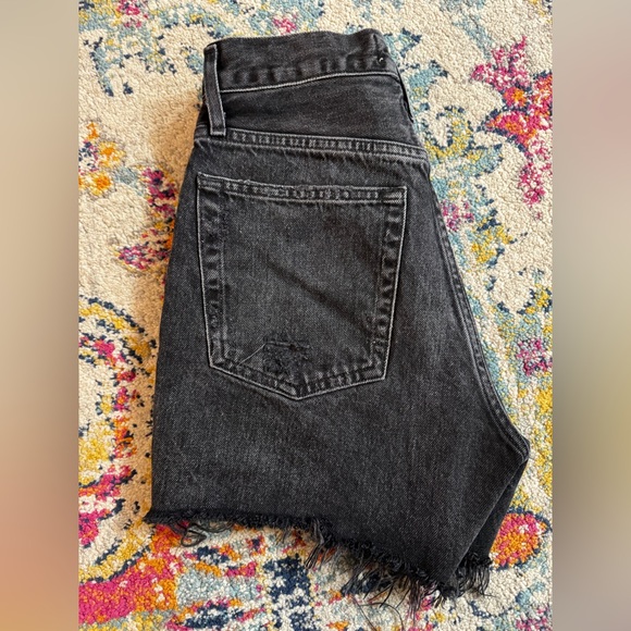 Agolde Riley High Rise Short - 25 - Picture 5 of 9